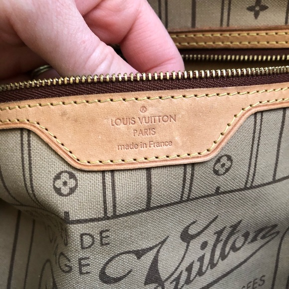 Authentic Louis Vuitton neverfull mm - Picture 4 of 12